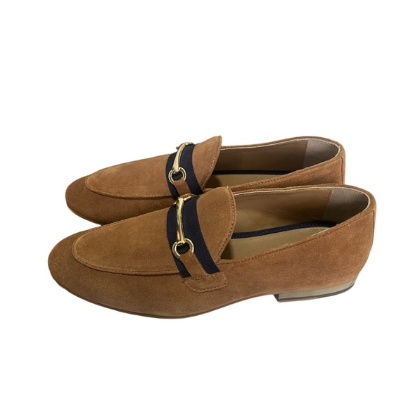  Tan Real Suede Corden Trim Loafer Shoes Size 8 - Stylish & Comfortable main image 5